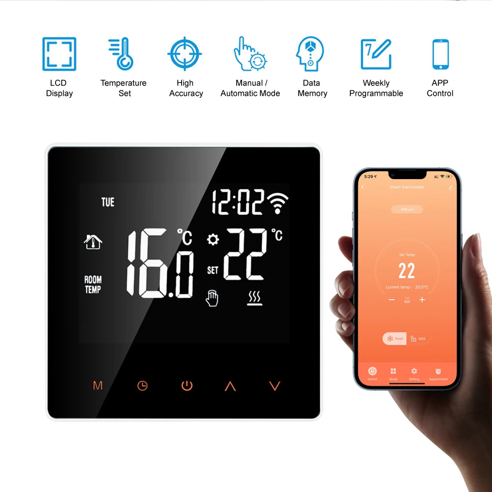🌡️ Wi-Fi Smart Thermostat