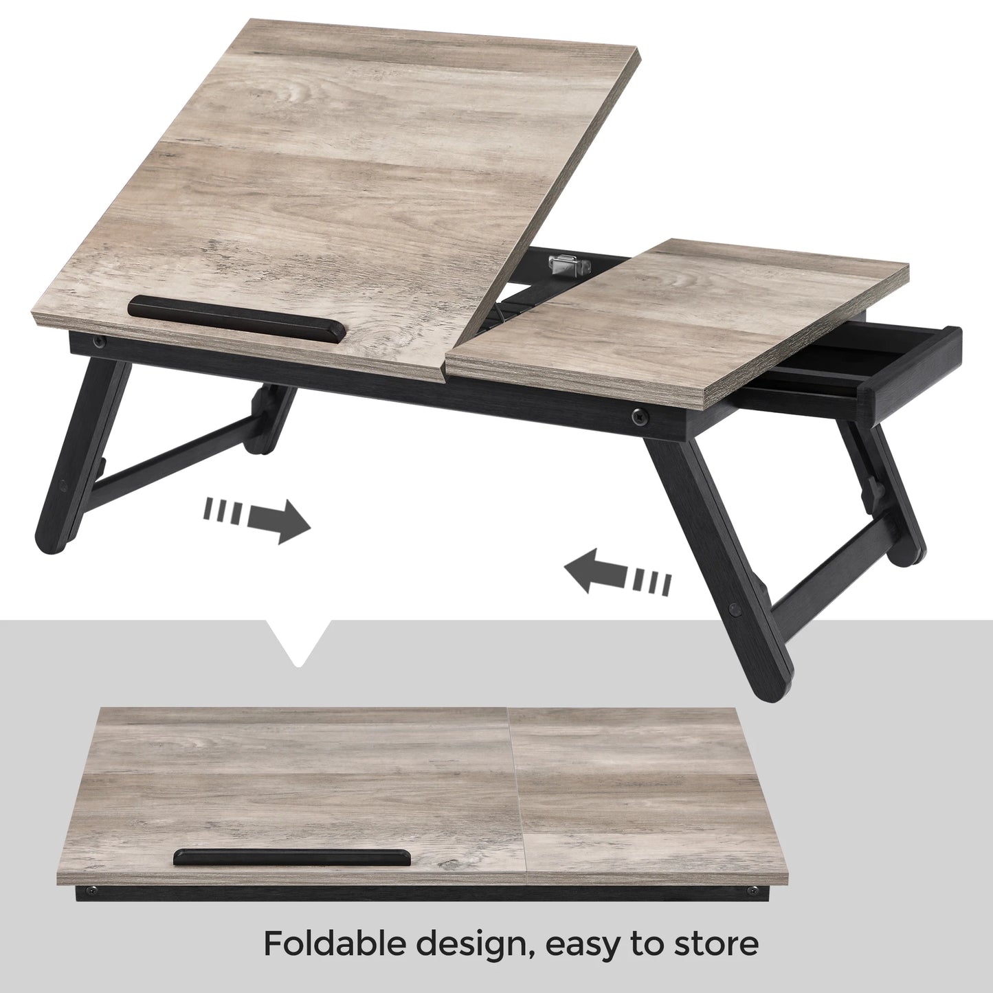 Multifunctional laptop table