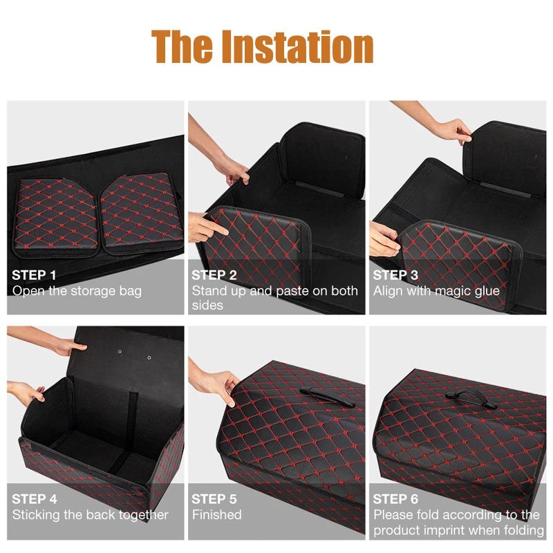 π Folding organizer for car trunk