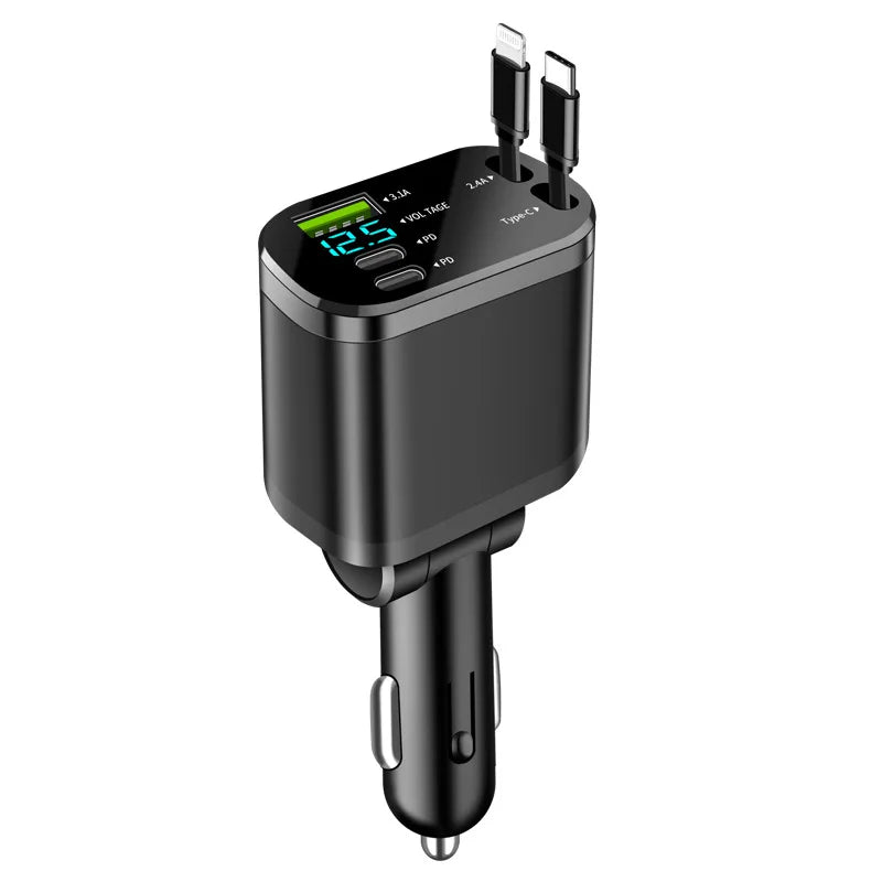š 5-in-1 Smart Car Charger 66W