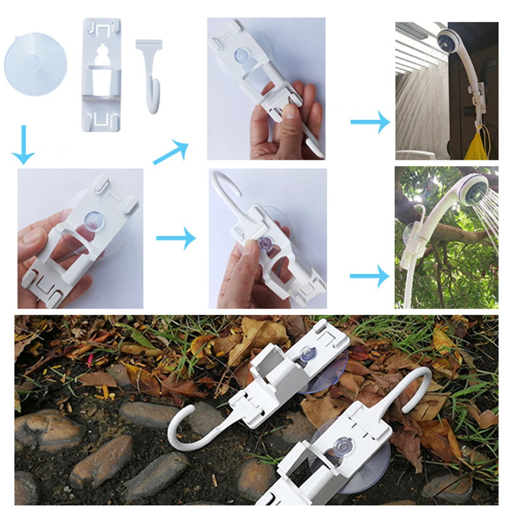 Portable outdoor shower