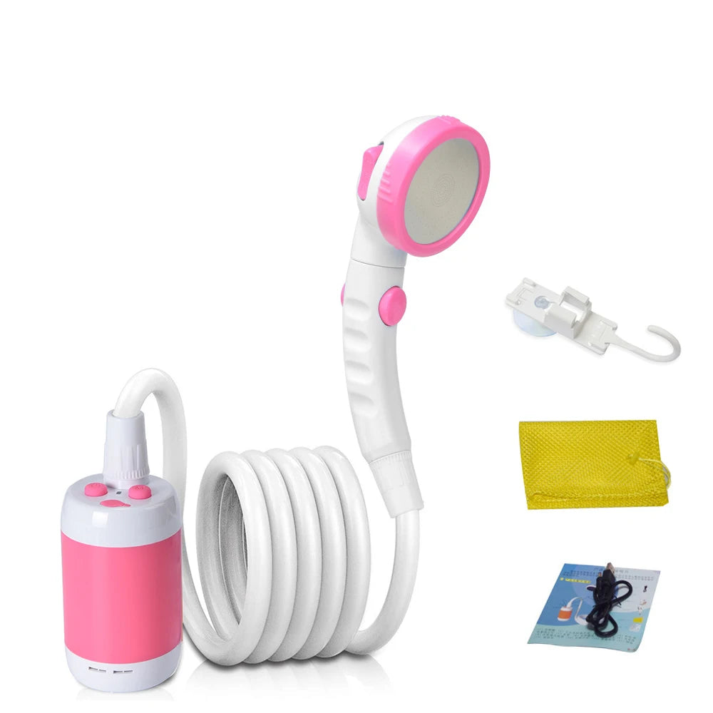 Portable outdoor shower