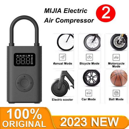 🔧 Mijia Air Pump 2 – smart portable electric pump