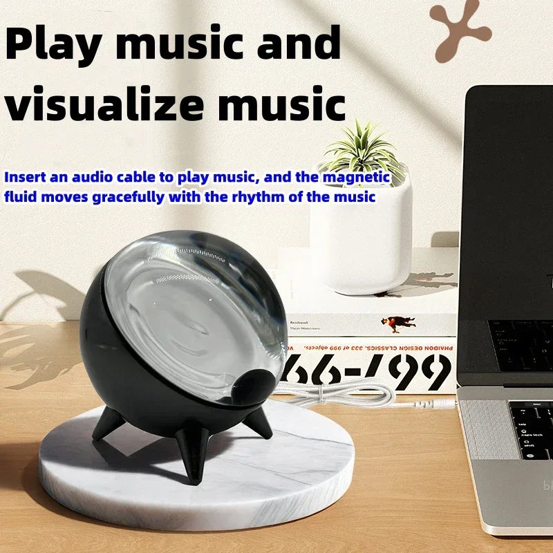 🔊 Magnetic Rhythmic LED Speaker – Light Up Your Sound
